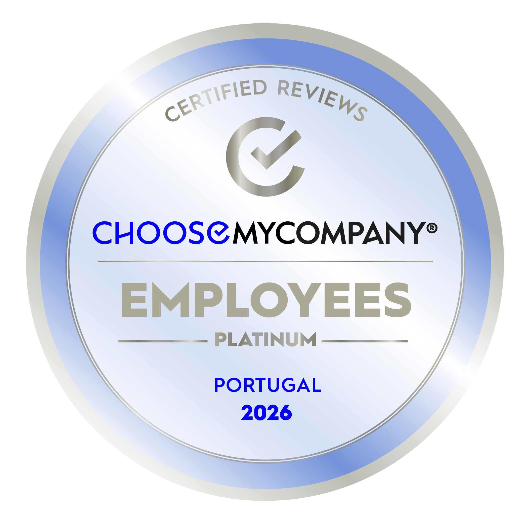 ChooseMyCompany Employees Platinum Portugal 2026
